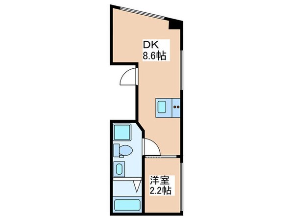 Trias225の物件間取画像